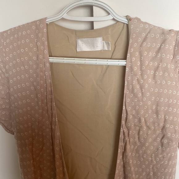 The Jetset Diaries tan maxi wrap dress - Picture 4 of 8